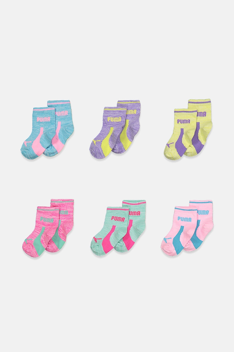 Puma Toddlers 6 Pair Superlite Socks