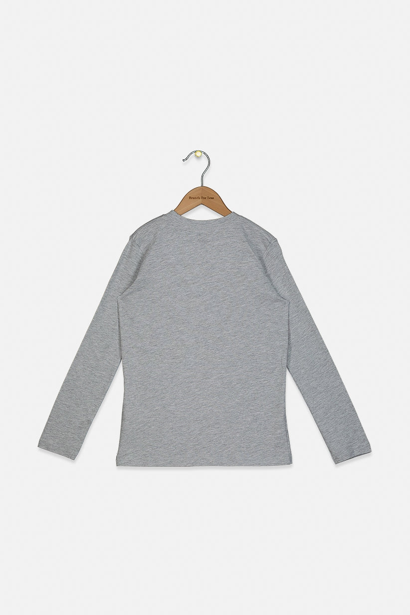 Puma Kids Girls Graphic Short Sleeve Top