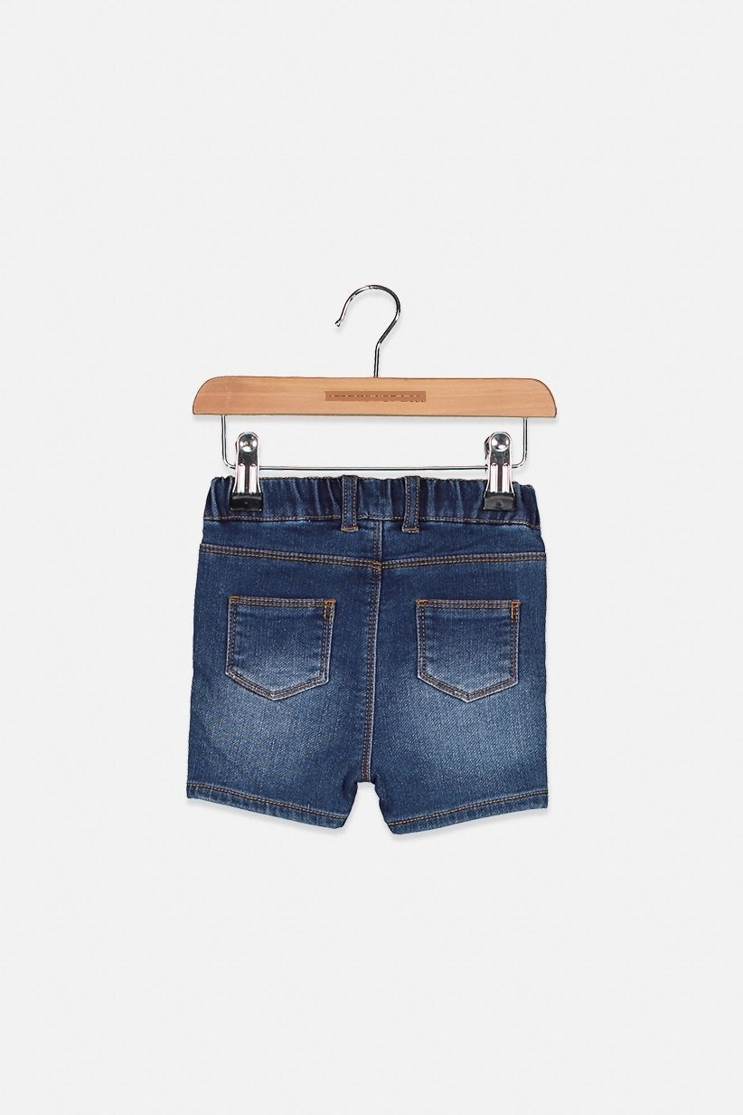 ZY Toddler Girl's Denim Short, Blue