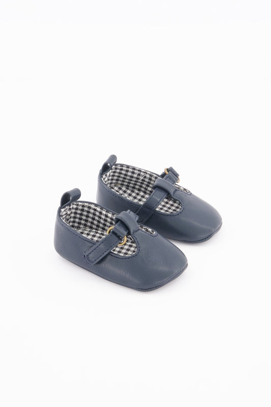 ZY Toddler Girl's Velcro Footwear, Navy