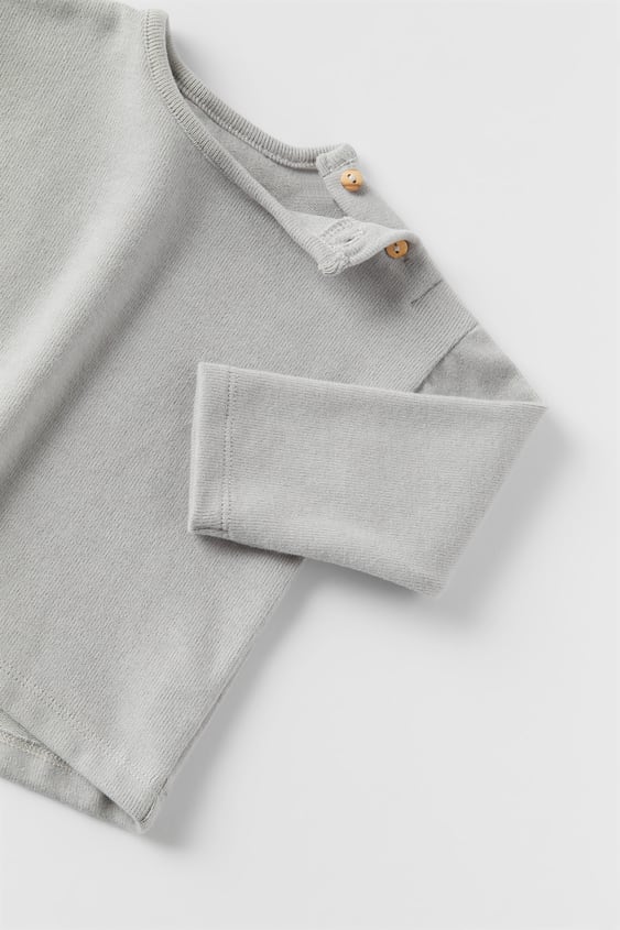 ZARA SOFT TOUCH KNIT T-SHIRT