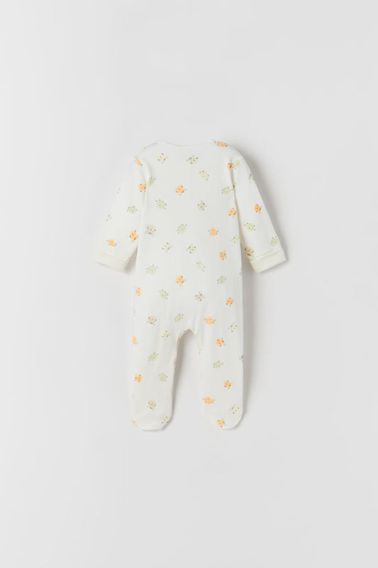 ZARA BABY/ TIGER FACE SLEEPSUIT