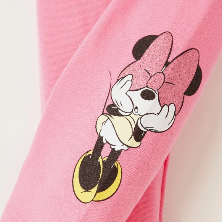 Minnie Mouse Print Leggings - Set of 2