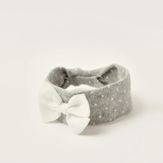 Juniors Printed Booties and Headband Set