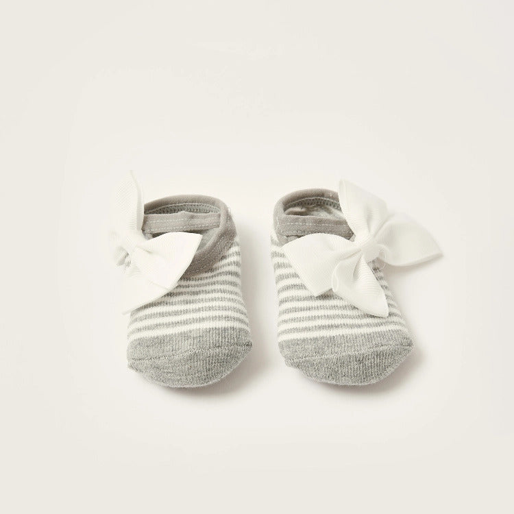 Juniors Printed Booties and Headband Set