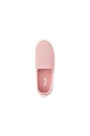 FILA Pink Canvas Slip-on Shoes