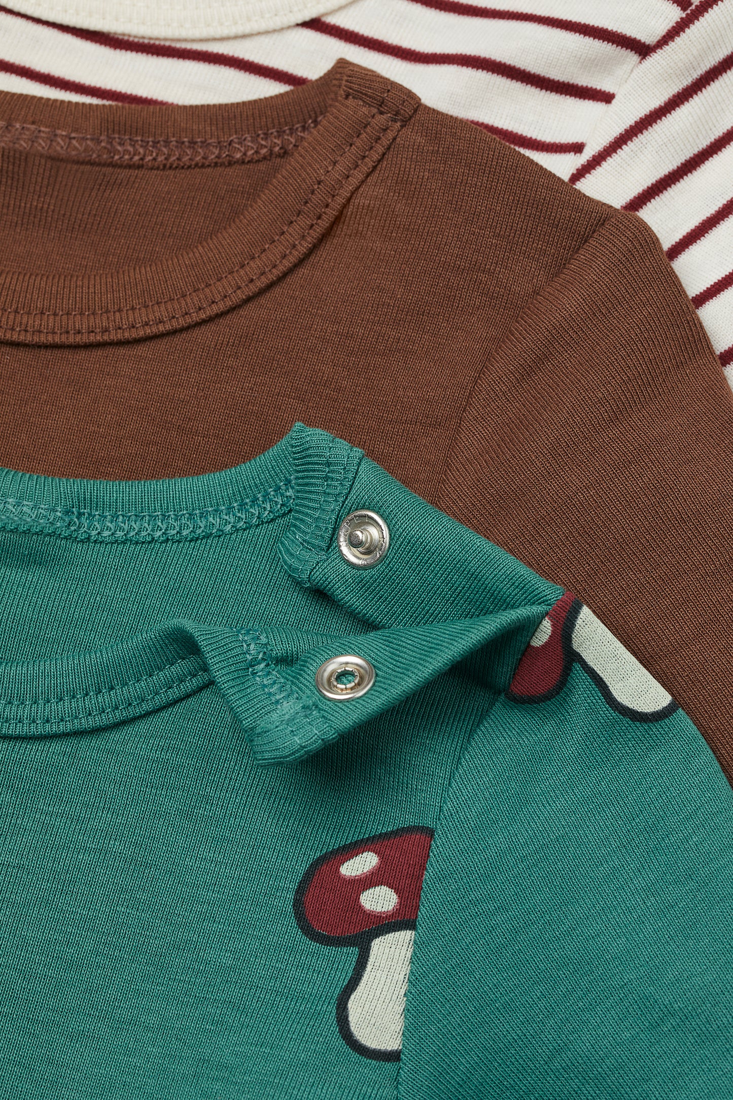 H&M 3-pack cotton bodysuits