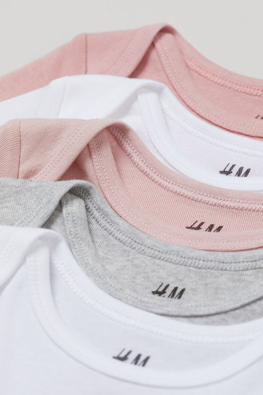 H&M 5-Pack cotton bodysuits