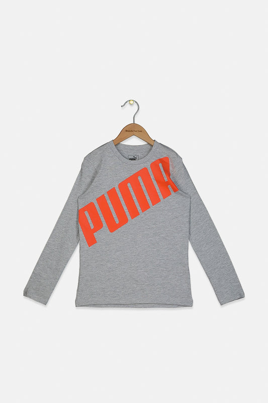 Puma Kids Girls Graphic Short Sleeve Top