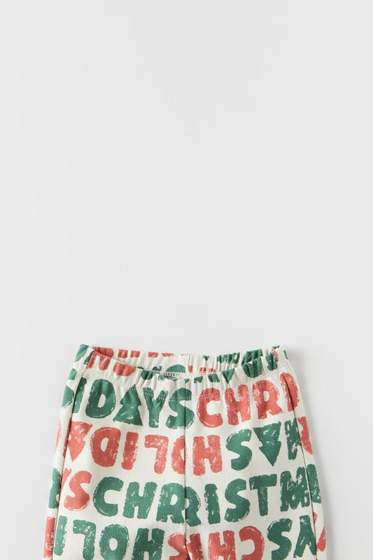 ZARA LETTER PRINT LEGGINGS