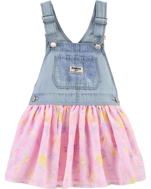 OshKosh Denim Floral Jumper