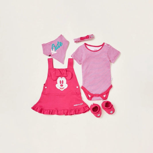 Disney Minnie Mouse Accented 6-Piece Clothing Set