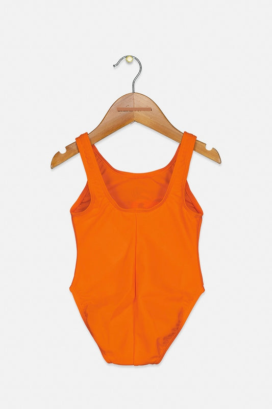 Arena Toddler Girl's Scoop Neck Graphic Sleeveless Swimsuit
