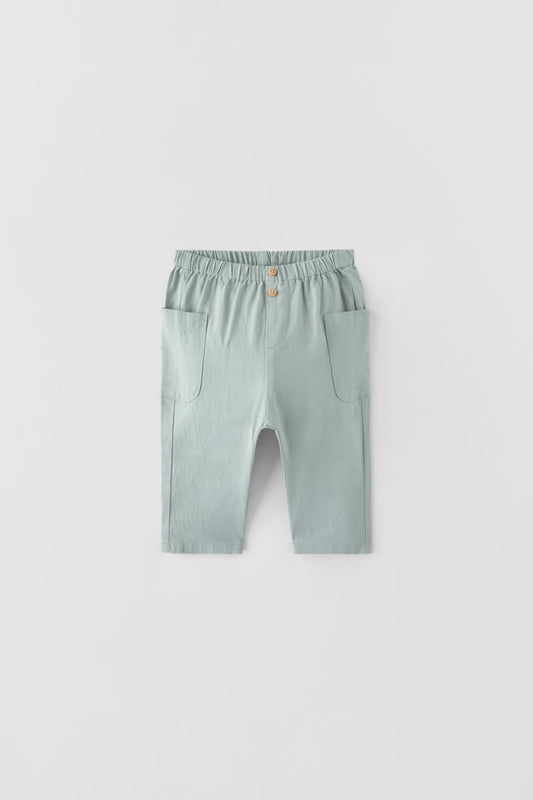 ZARA TROUSERS WITH POCKETS