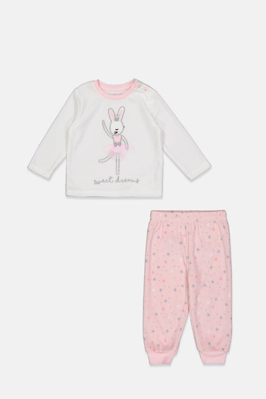 PRIMARK Toddler Girl's Unicorn Long Sleeve Top And Pajama Pants Set