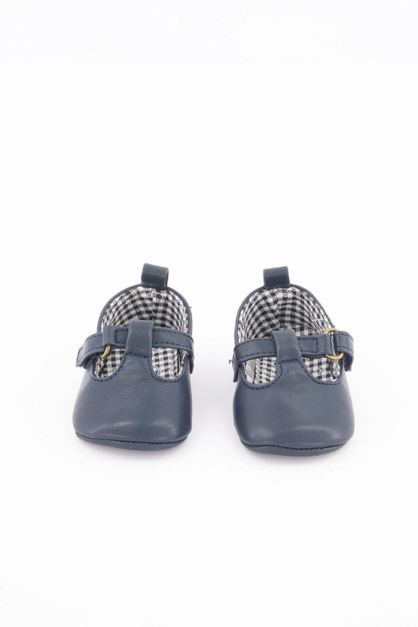 ZY Toddler Girl's Velcro Footwear, Navy
