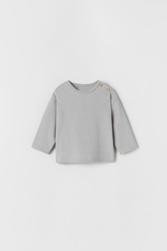 ZARA SOFT TOUCH KNIT T-SHIRT