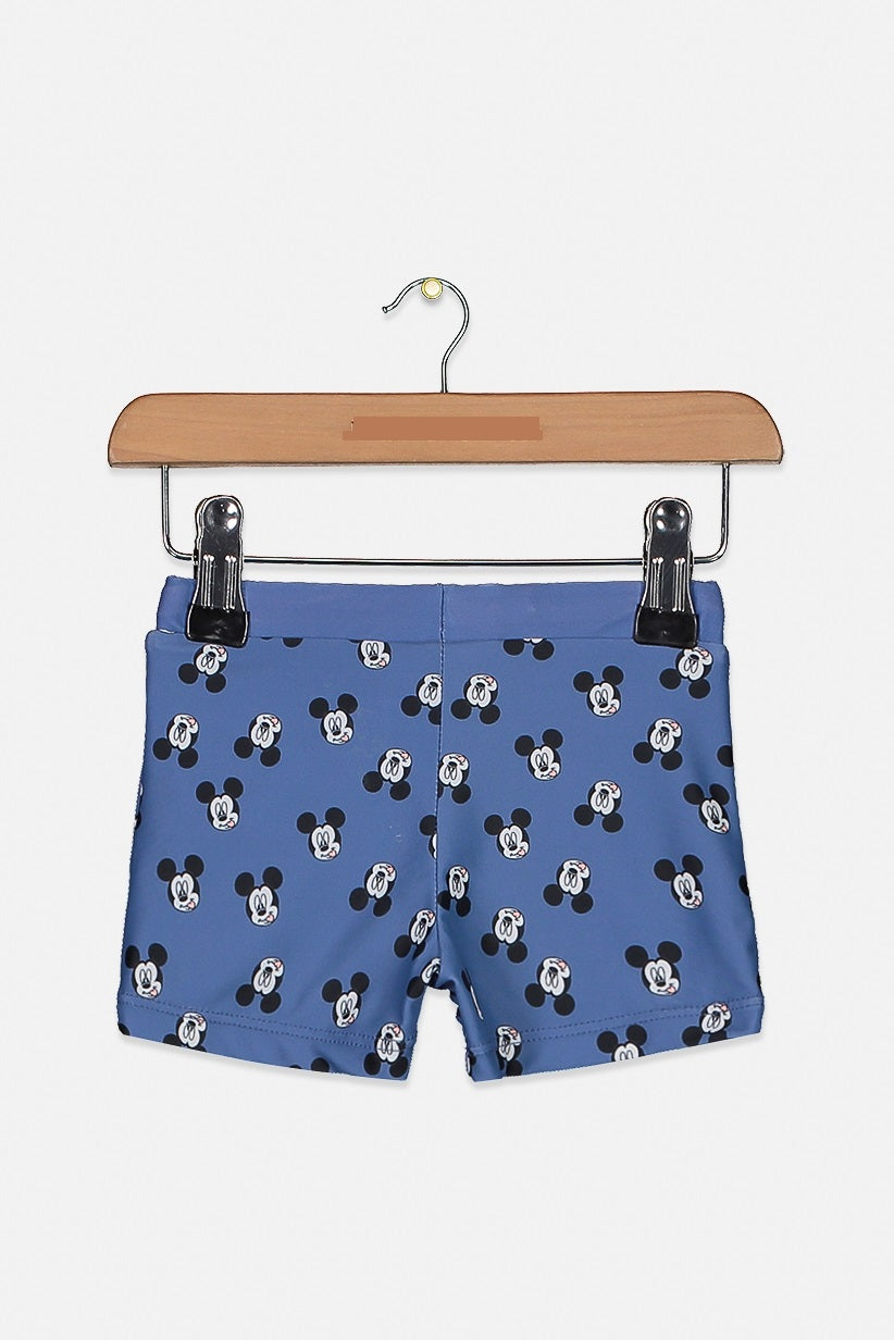 Cool Club Toddler Mickey Mouse Swim Shorts, Blue