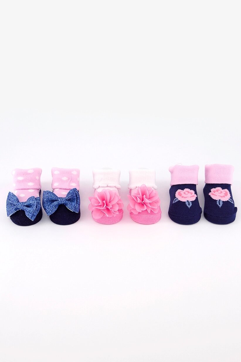 Hudson Baby 6 Pcs. Headband & Socks Gift Set