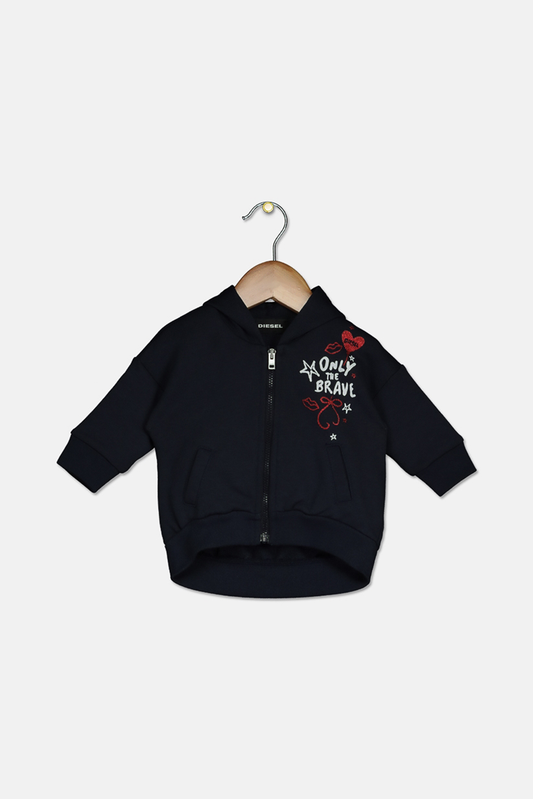 Diesel Toddler Girl's Full Zip Hooded Jacket