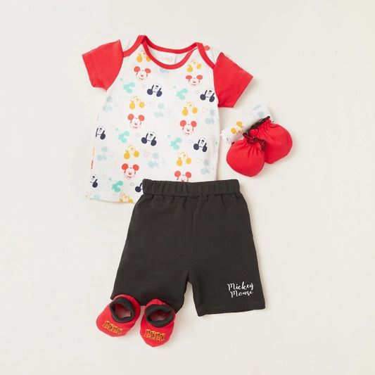 Disney Mickey Mouse Printed 5-Piece Apparel Gift Set