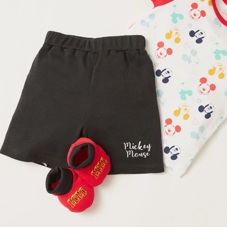 Disney Mickey Mouse Printed 5-Piece Apparel Gift Set