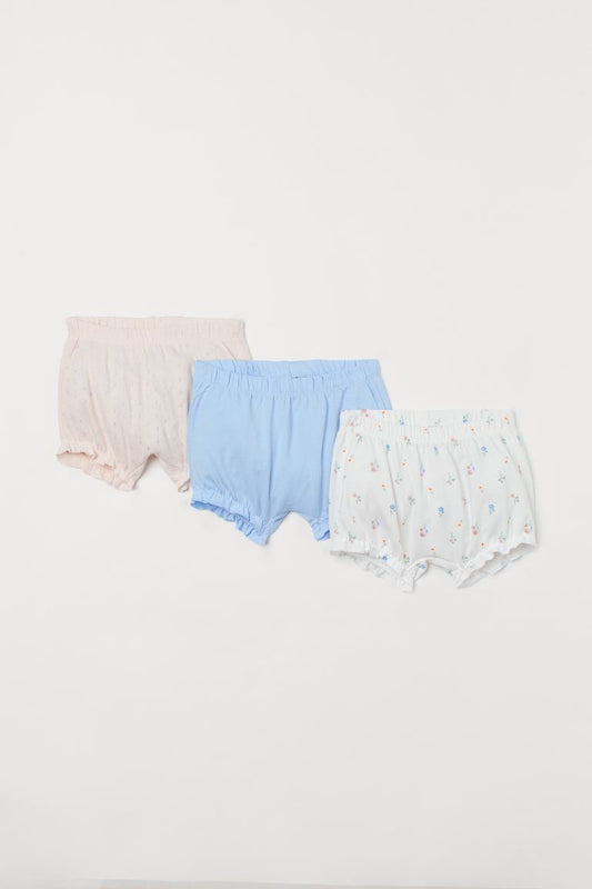 H&M 3 pack jersey shorts